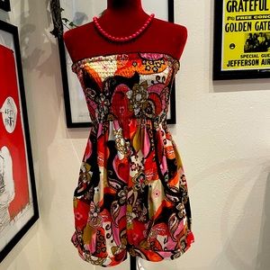 Xhilaration floral print “Romper” size medium